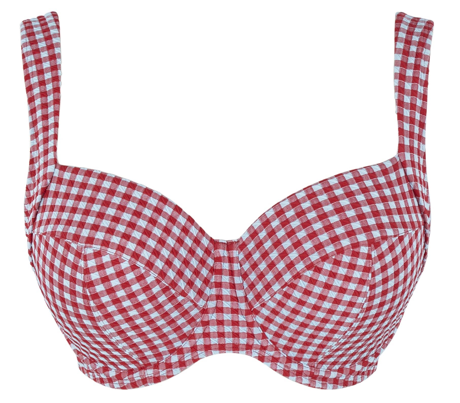 Bikini Balconnet de Copa Suave Olivia Red Gingham