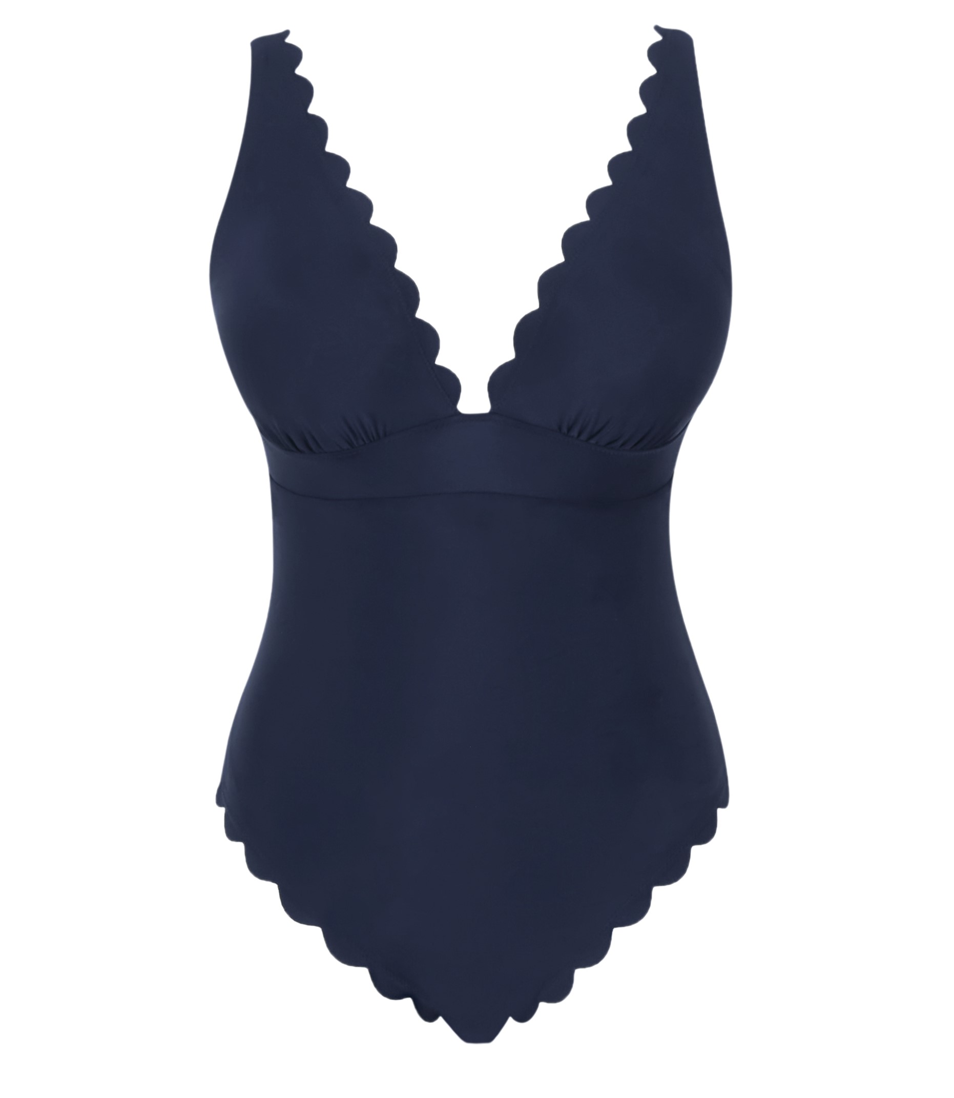 Fato de Banho Triangular de Copa Mole Sem Aros Taylor Signature Ink Blue