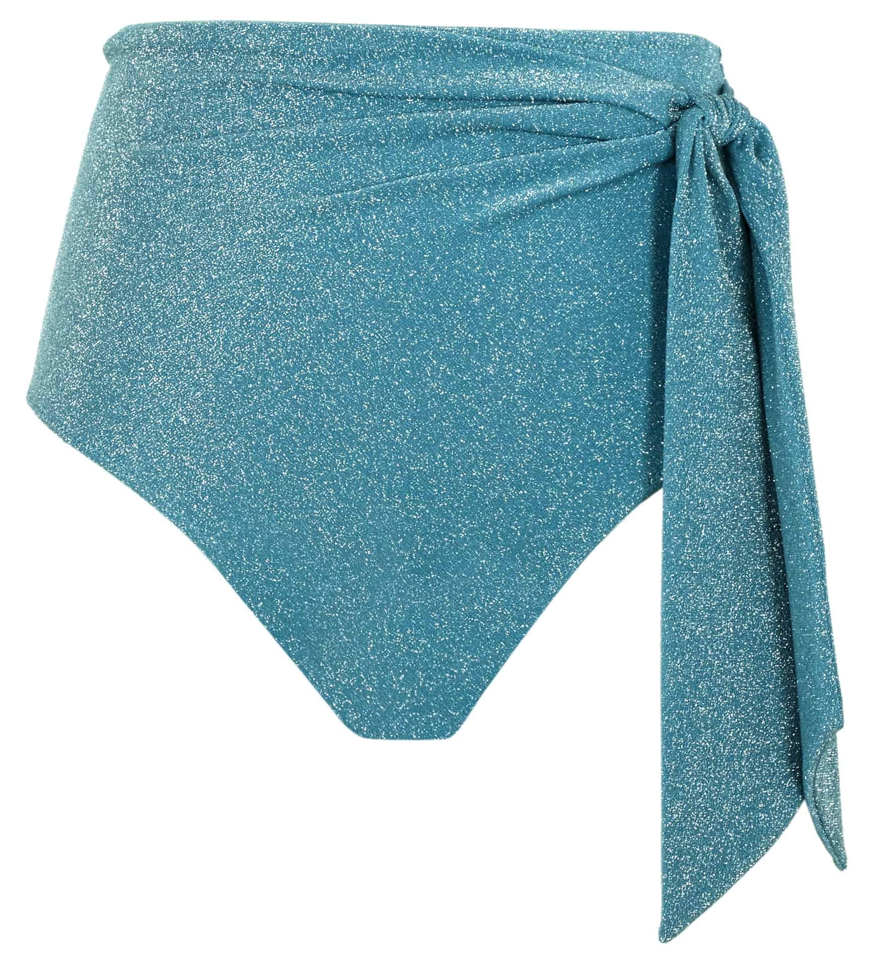 Cueca de Banho de Cintura Subidacom Cinto Gigi Sparkle Teal