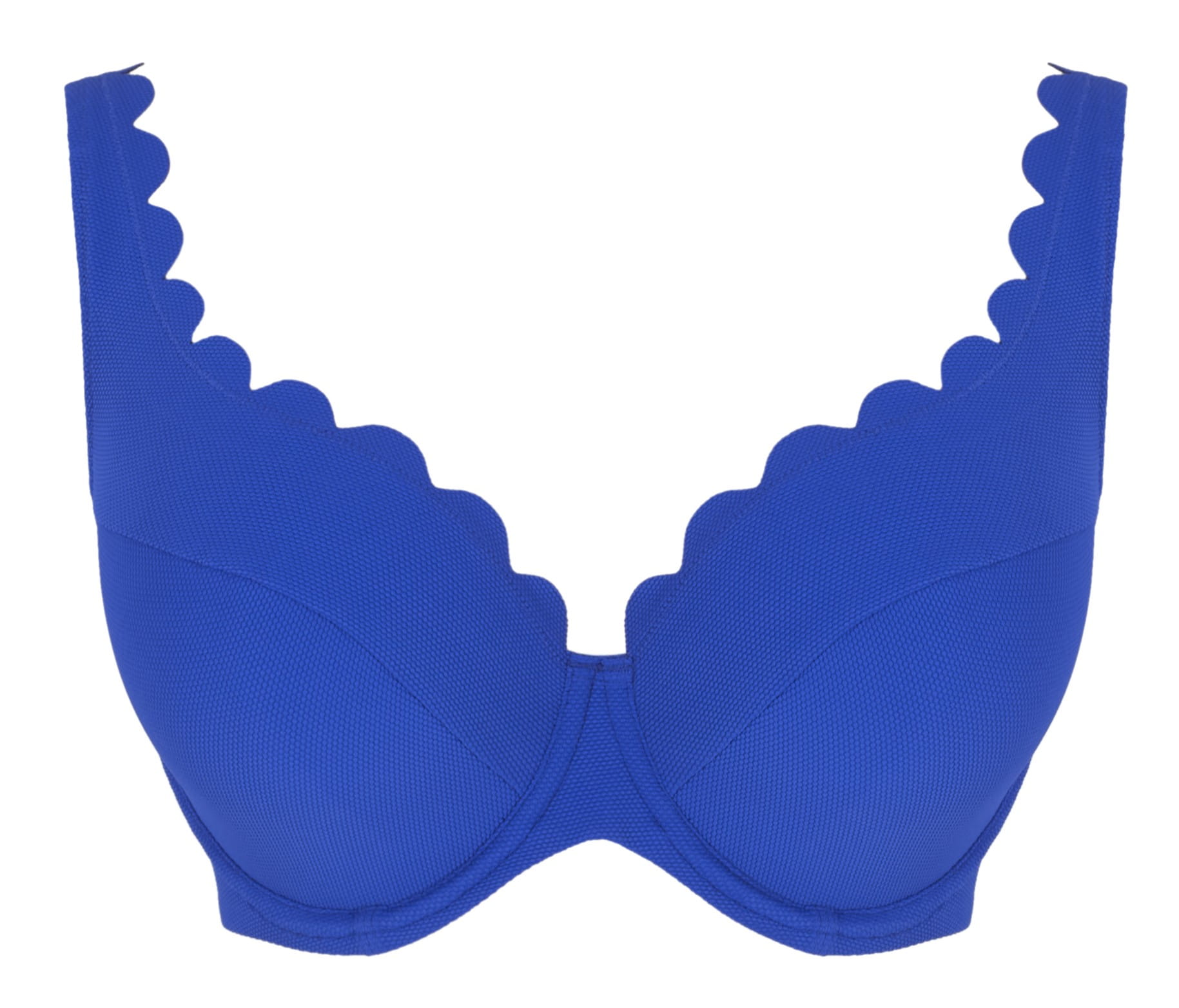 Bikini Escptado de Copa Suave Con Aros Lauren Negro Spirit Cobalt