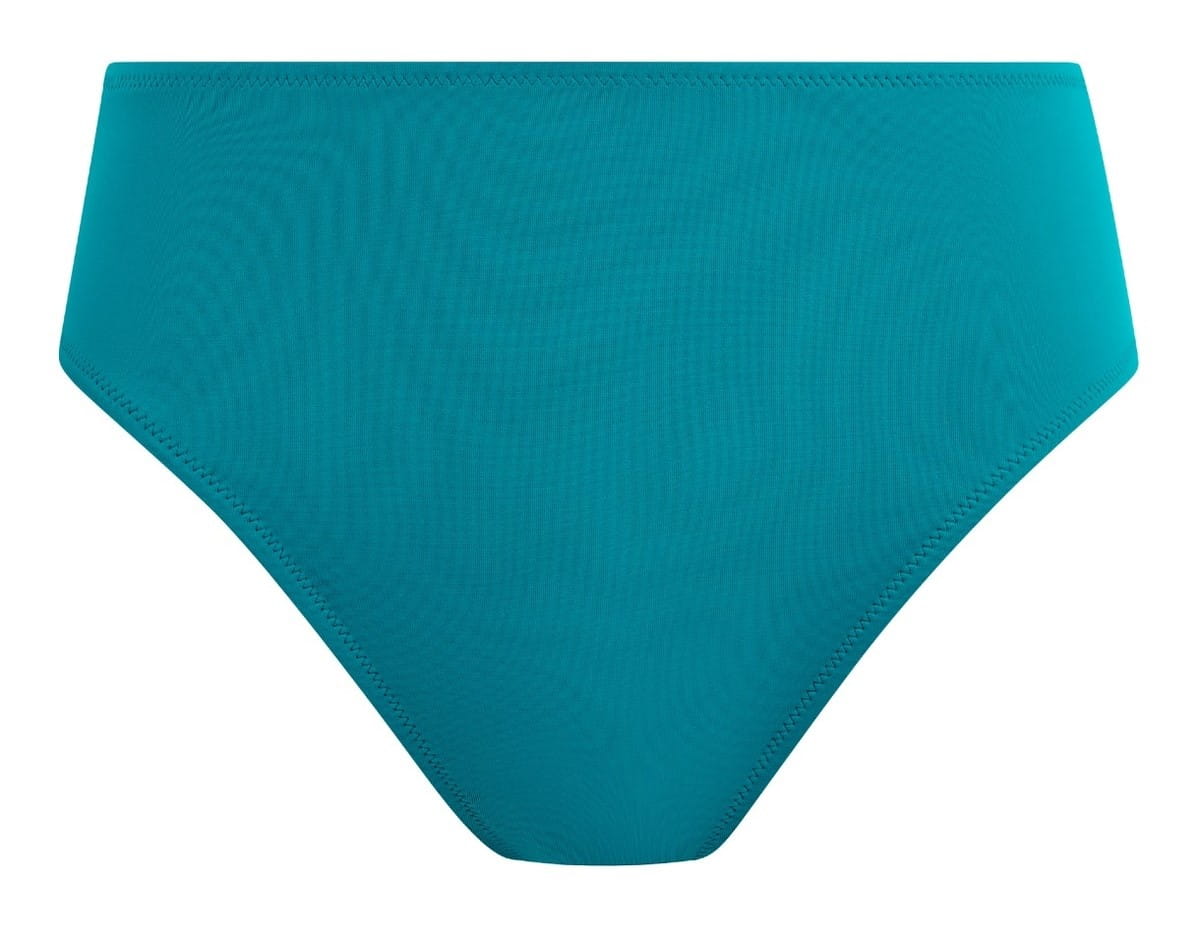 High Waist Swim Brief Jewel Cove Plain Moonstone