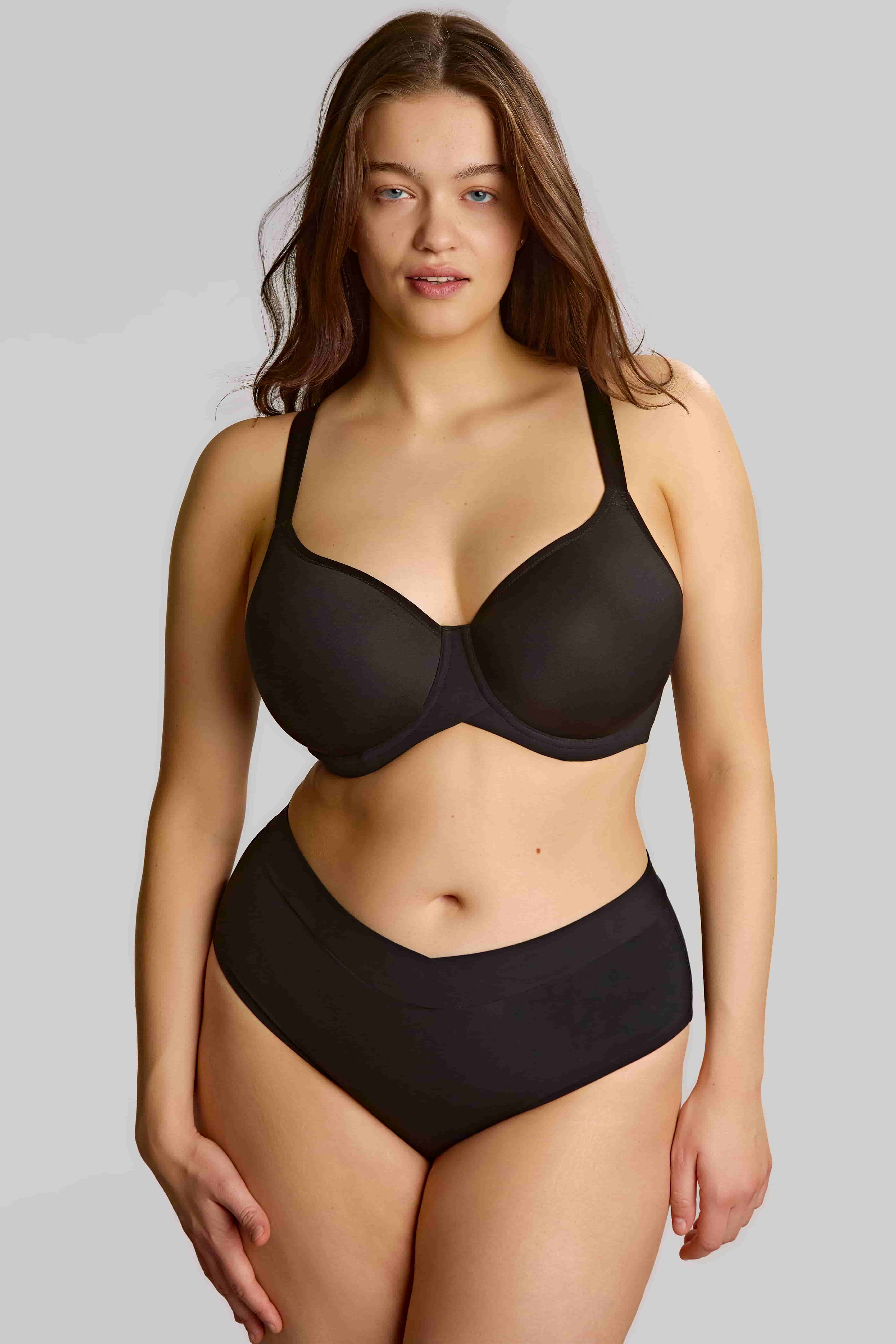 Body Black Seamless High Waist Brief 1