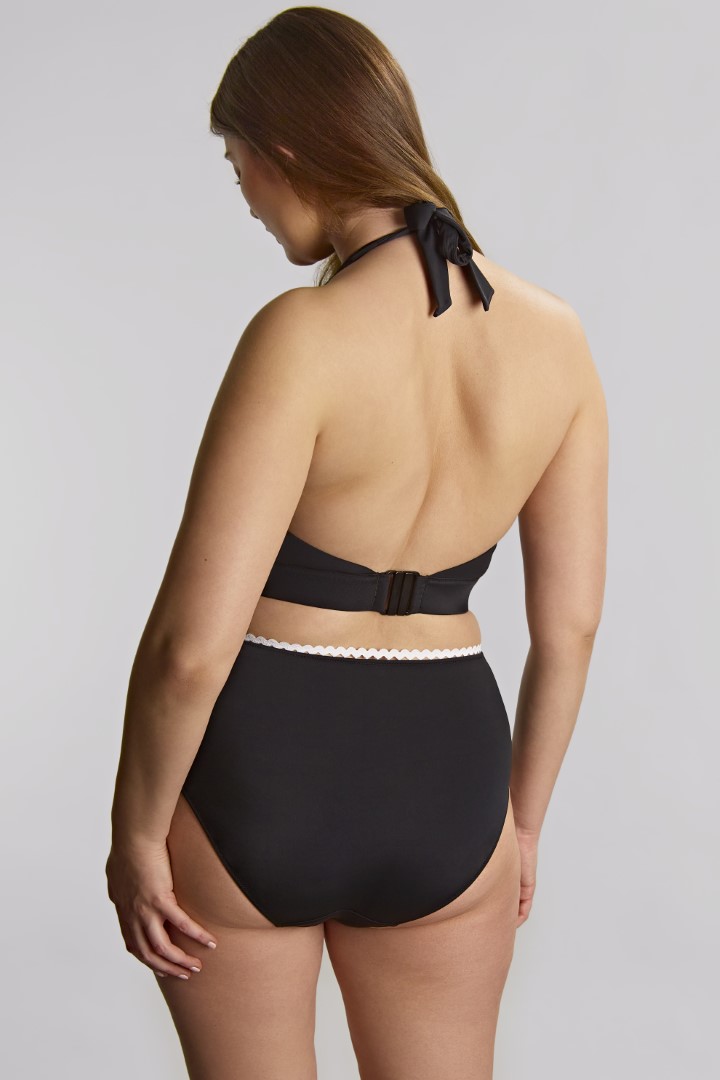 Cueca de Banho de Cintura Alta Asa Delta Billie Sparkle Teal 2