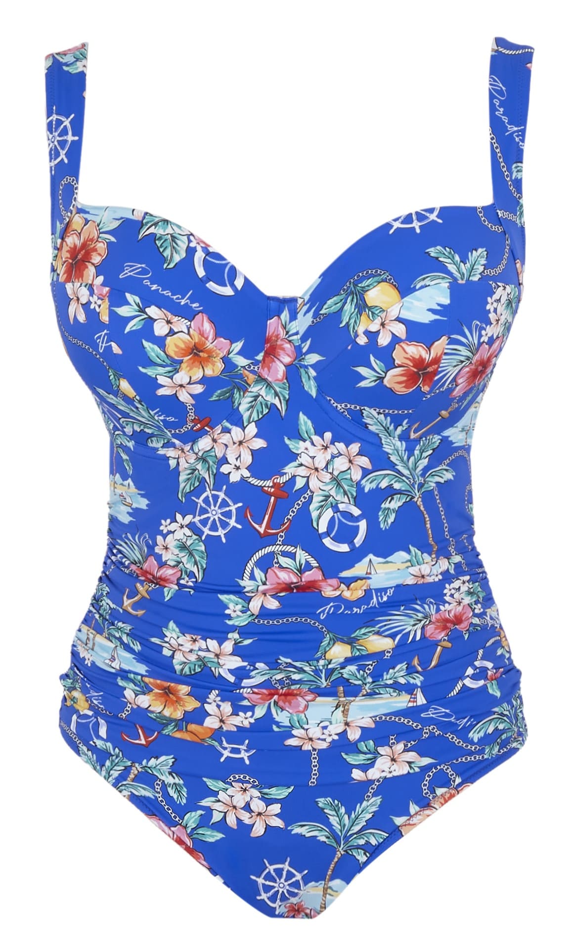 Non-padded Swimsuit with Wires Zadie Paradiso Print