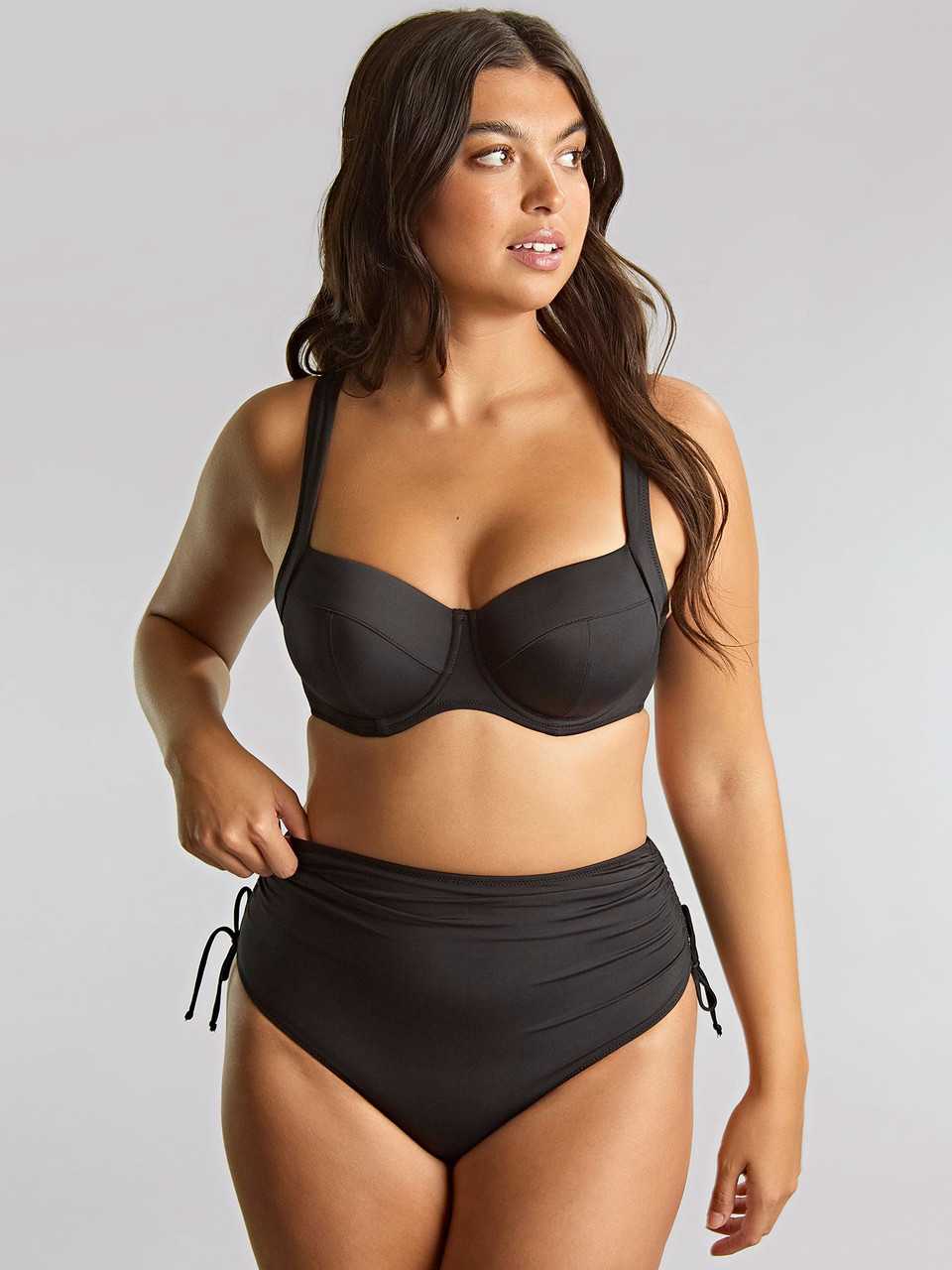 Non-padded Balconnet Bikini Olivia Signature Black 3