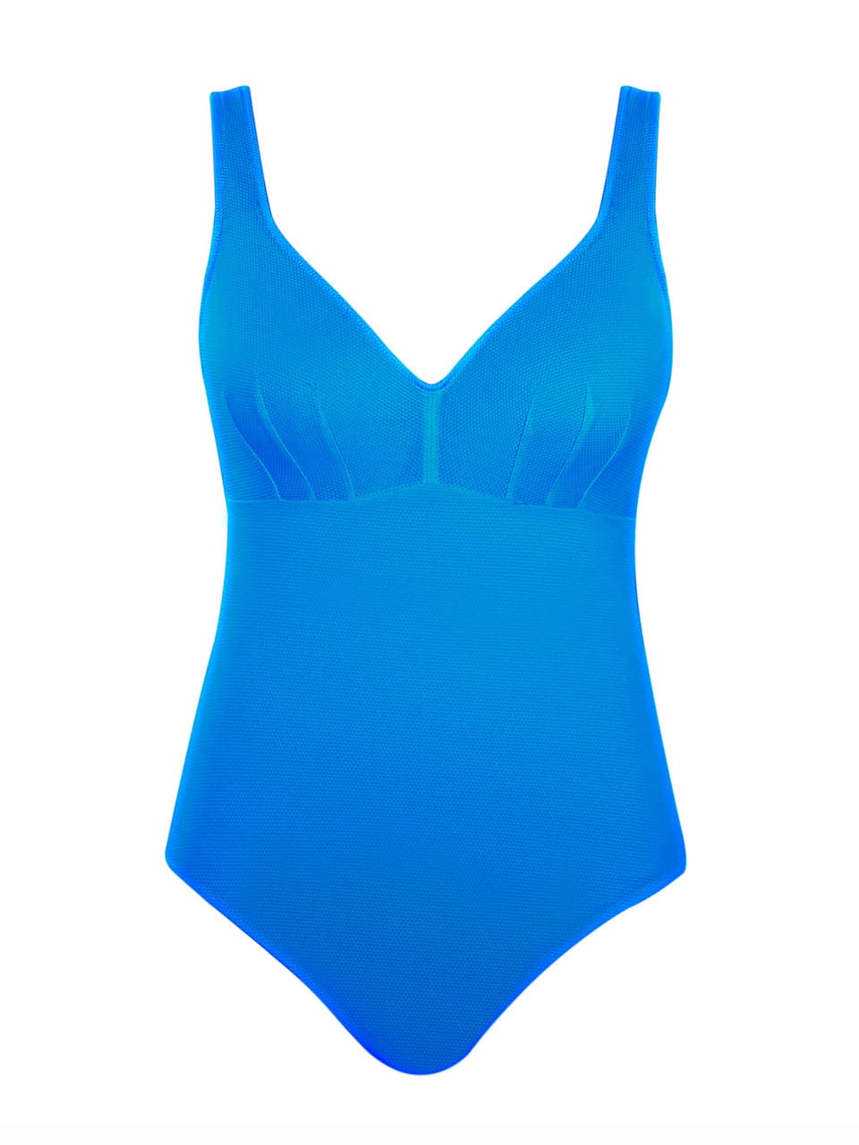 Non-padded and Non-wired Triangular Swimsuit Lara Aurora Blue