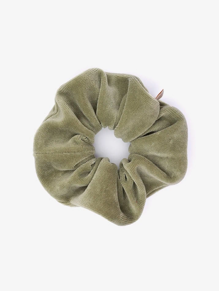 Scrunchie Velvet Sage