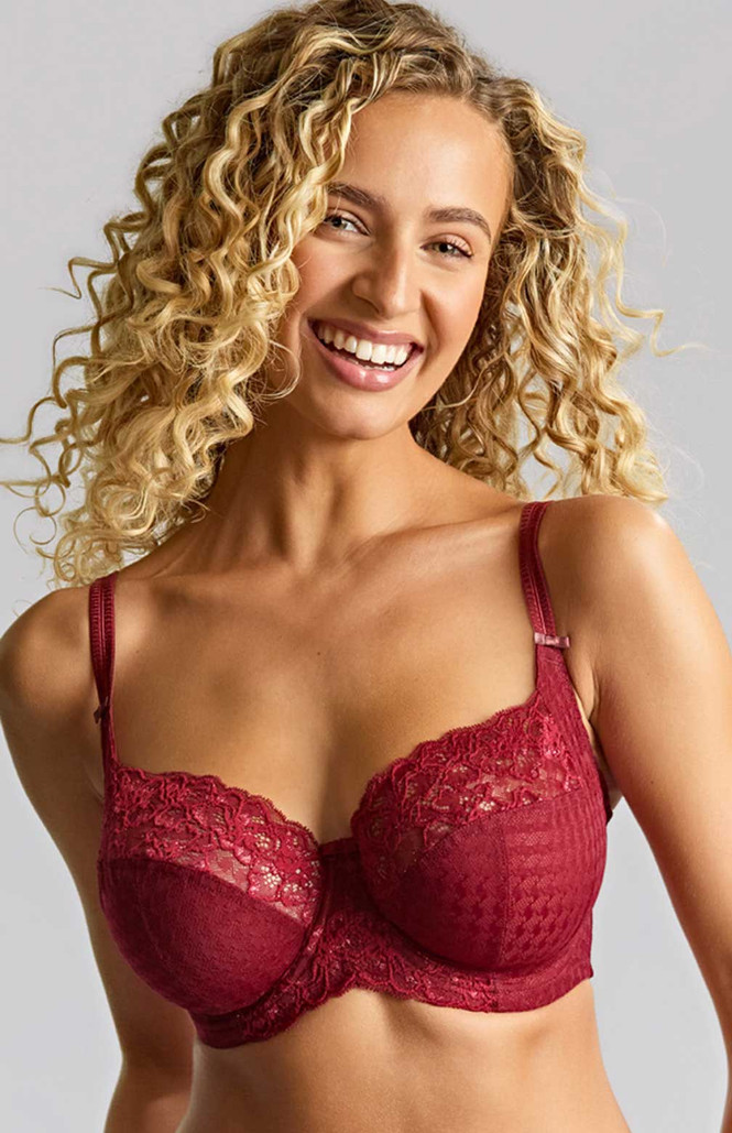 Sujetador Balconnet de Copa Suave con Encaje Envy Sparkling Cherry 1