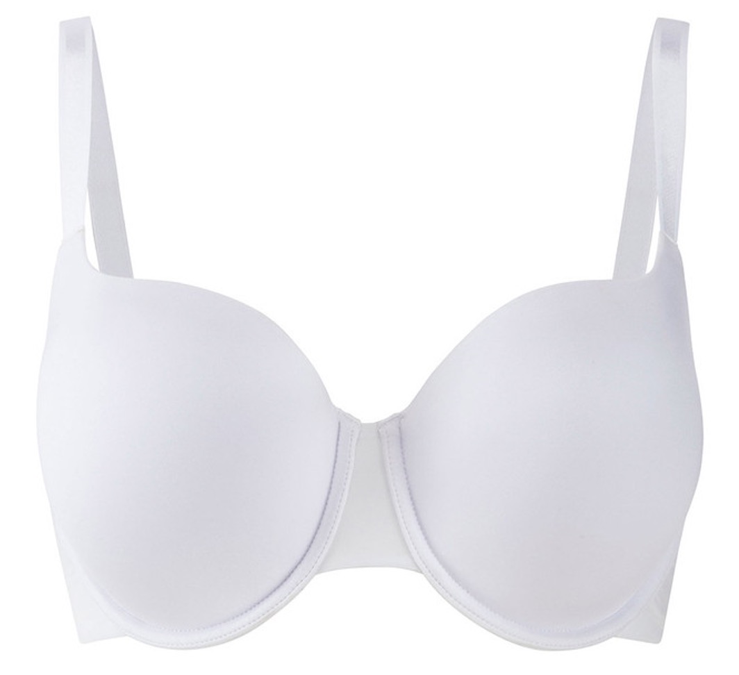 Elan T-shirt White Moulded Full Cup Bra