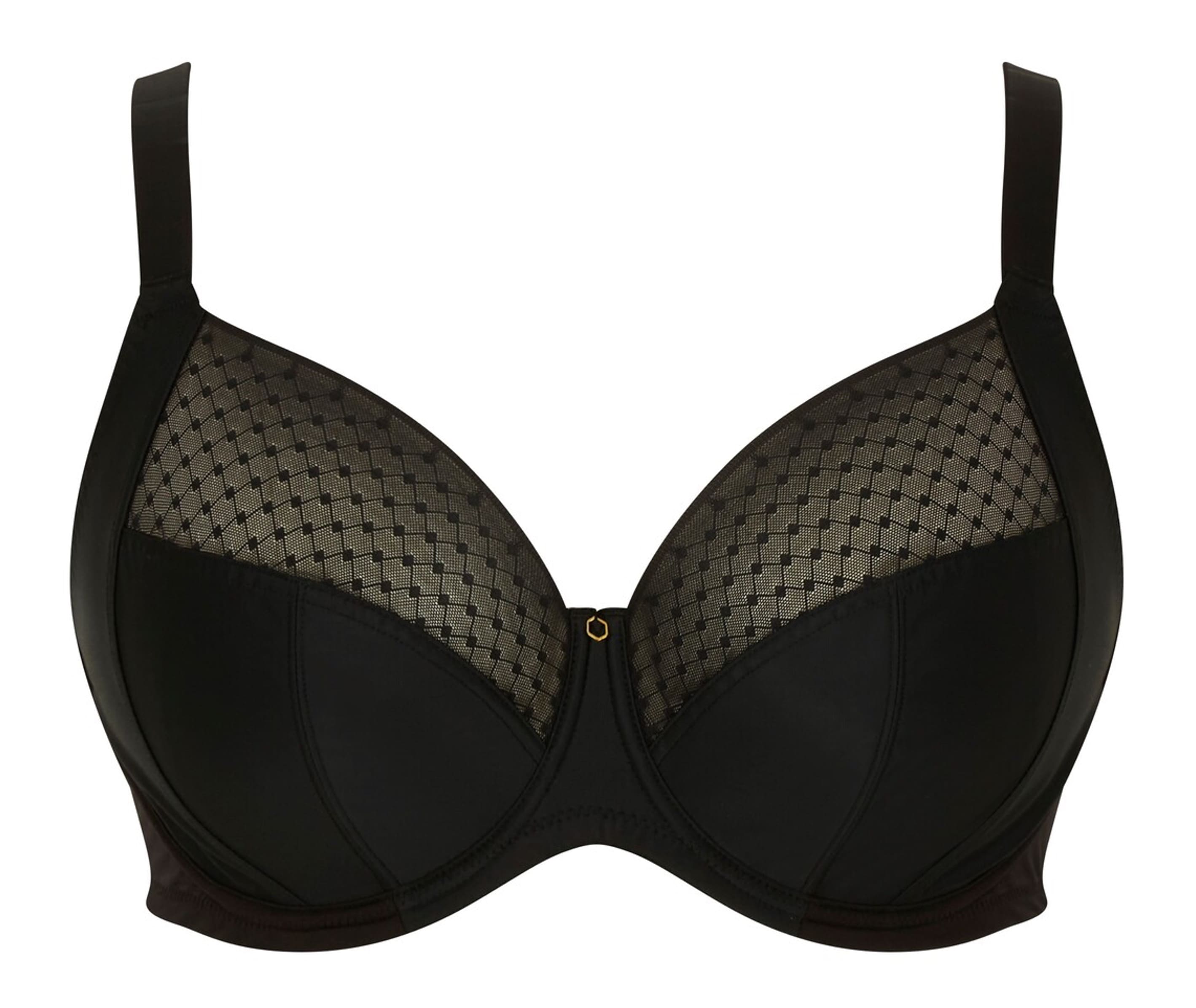 Non-padded Full Cup Bra Bliss Noir