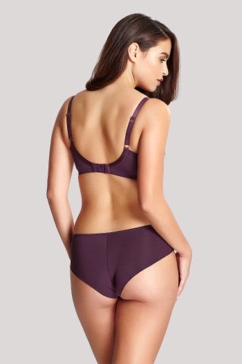 Tango Aubergine Plunge Bra 2