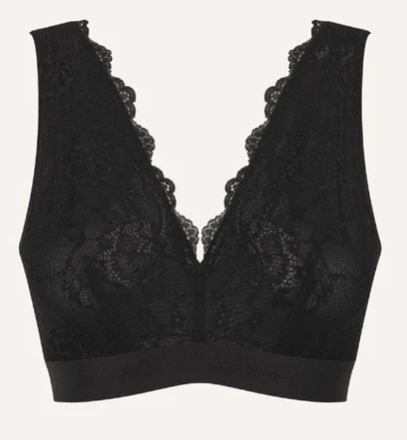 Soutien Bralette Triangular Sem Aros Signature Preto