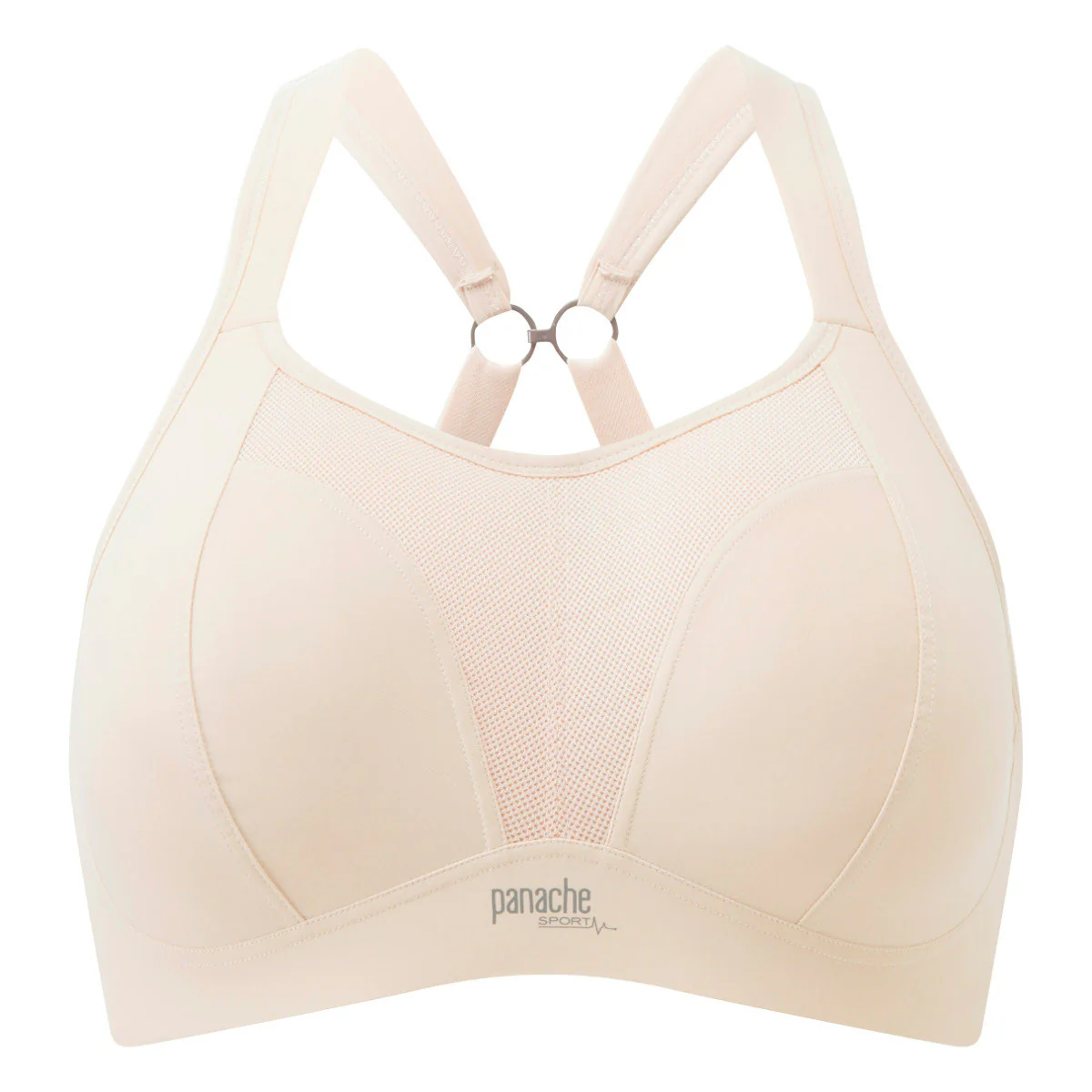 Soutien Desportivo de Copa Moldada Sem Aros Sports Non Wired Bege