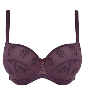 Soutien Decotado de Copa Mole Tango Aubergine