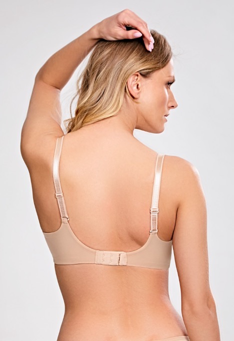 Moulded Cup Plunge Bra Porcelain Elan Nude 2