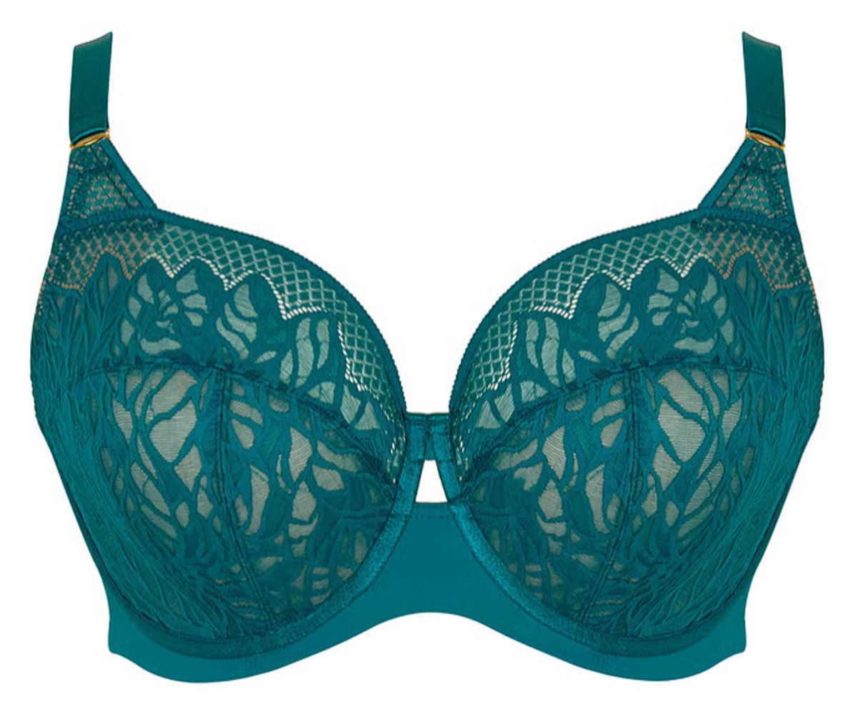 Soutien Full Cup de Copa Mole Rendado Sophia Teal Blue