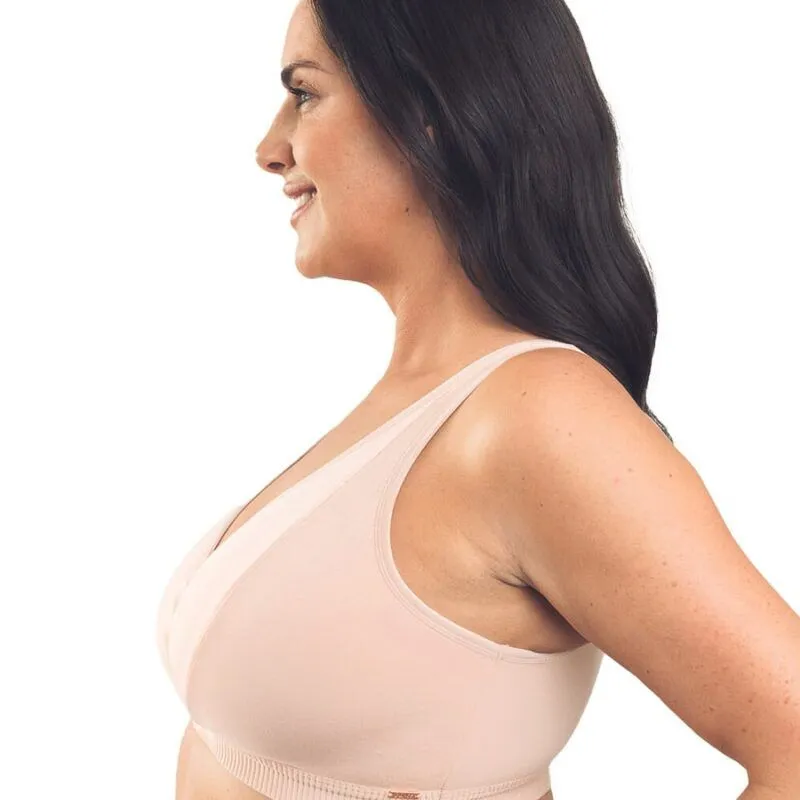 Soutien Bralette De Copa Mole Lisa Sem Aros Em Algodão Mia Blush 3
