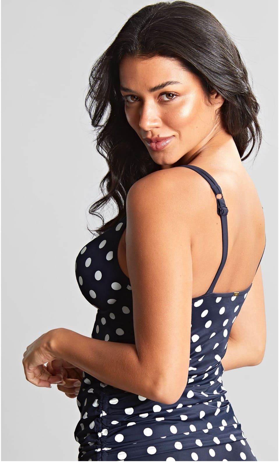 Underwired Balconnet Tankini with Soft Cup Anya Riva Spot Navy 3