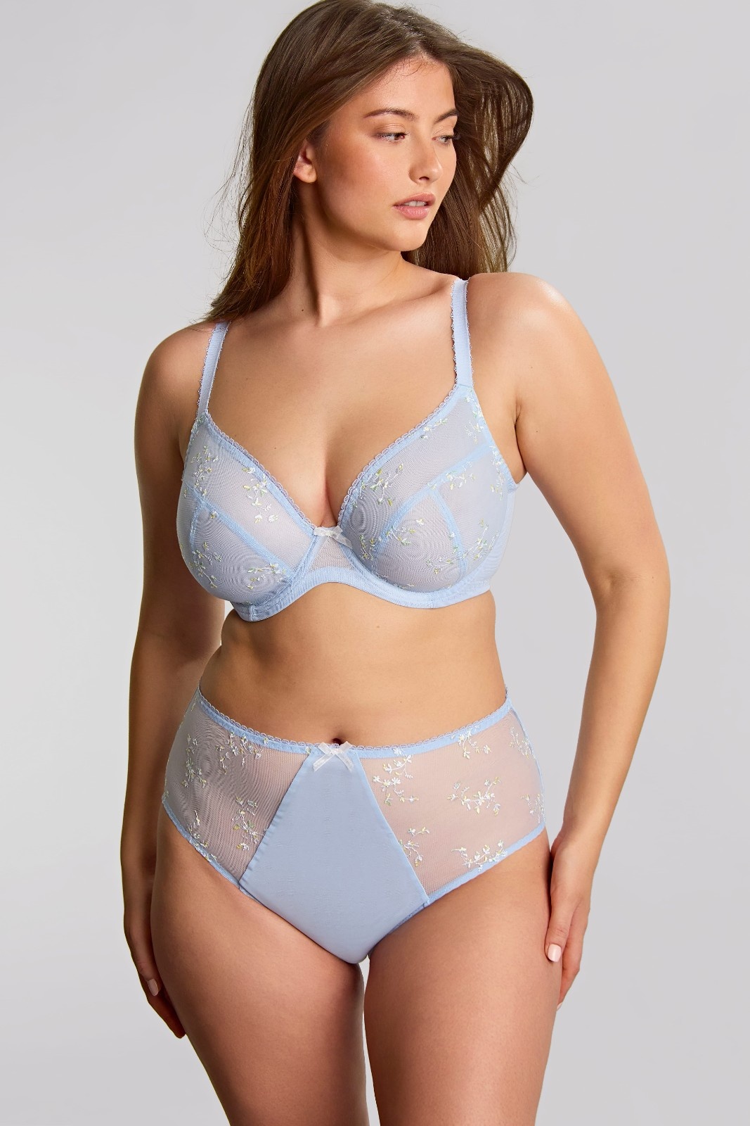 Soutien Decotado de Copa Mole Meadow Dusky Blue 2