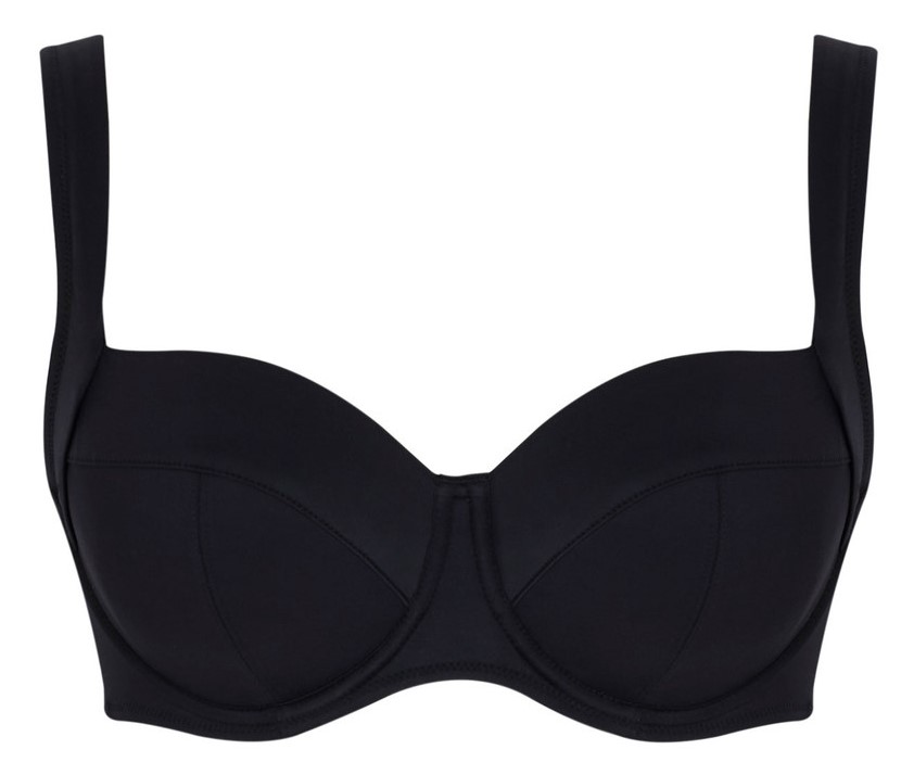 Biquíni Balconnet de Copa Mole Olivia Signature Black