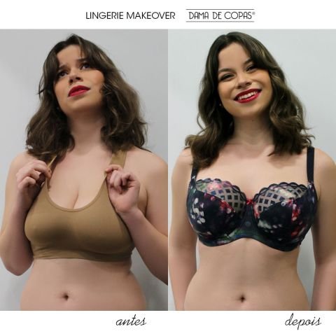 O Lingerie Makeover: Cara a cara com a mudança