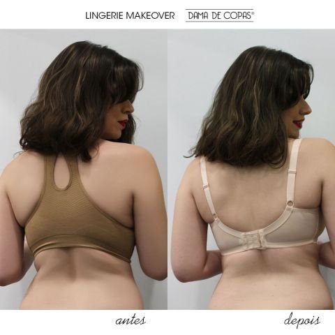 O Lingerie Makeover da Camila: o que não se vê