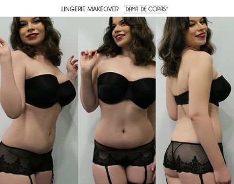 O Lingerie Makeover da Camila: Uma mulher nova