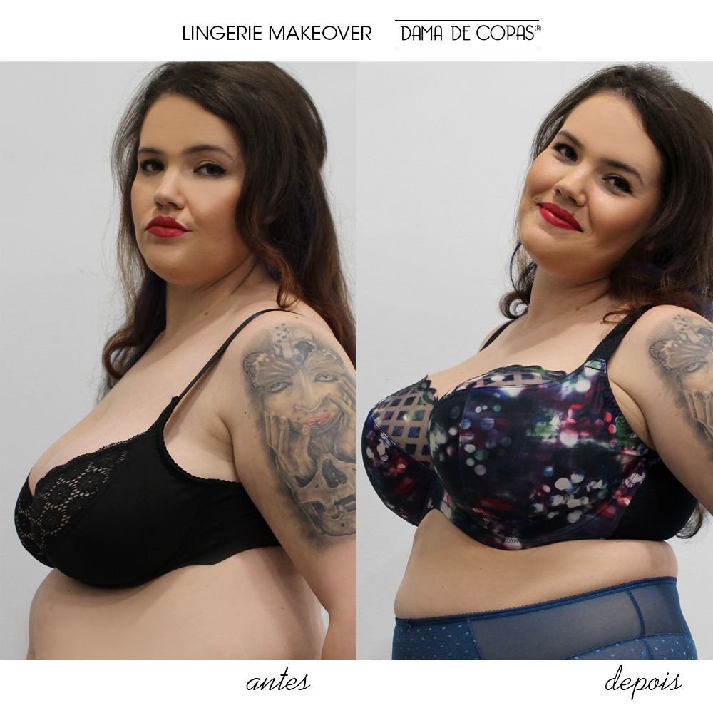 O Lingerie Makeover da Sara: um perfil diferente