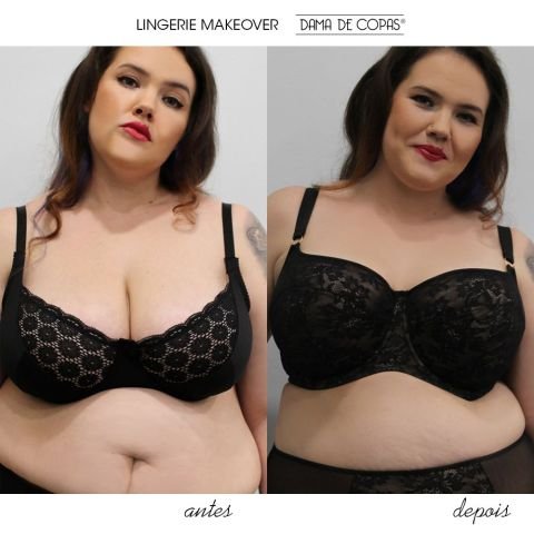 Frente a frente com o Lingerie Makeover da Sara