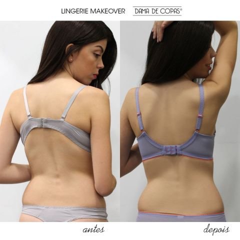 Lingerie Makeover: quando as costas não estão ajustadas!