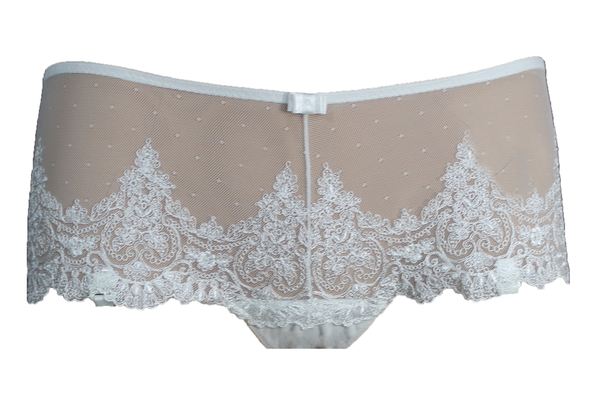 Lace Boxer Briefs with Built-in Garter Heritage