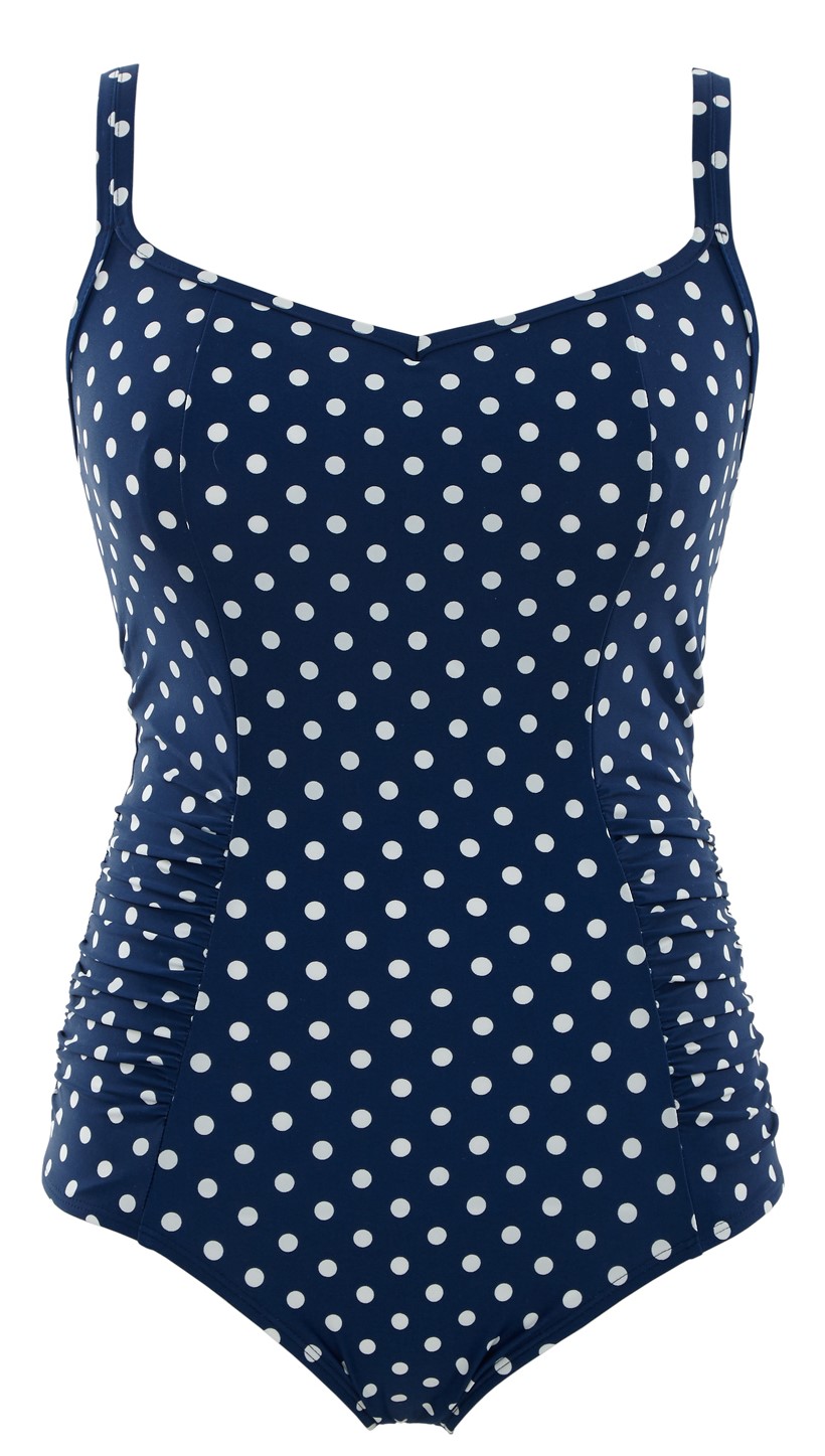 Anya Spot Navy Swimsuit