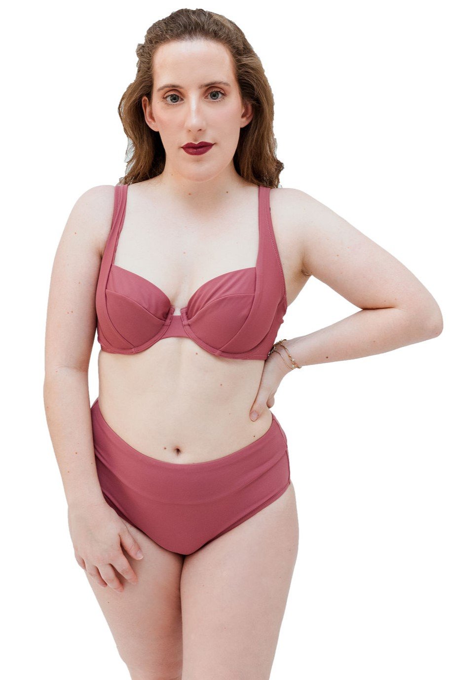 Soft Cup Balconnet Bikini Dune Deco Rose 3