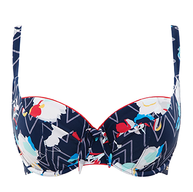 Bikini Balconnet de Copa Suave Milano Zigzag Floral
