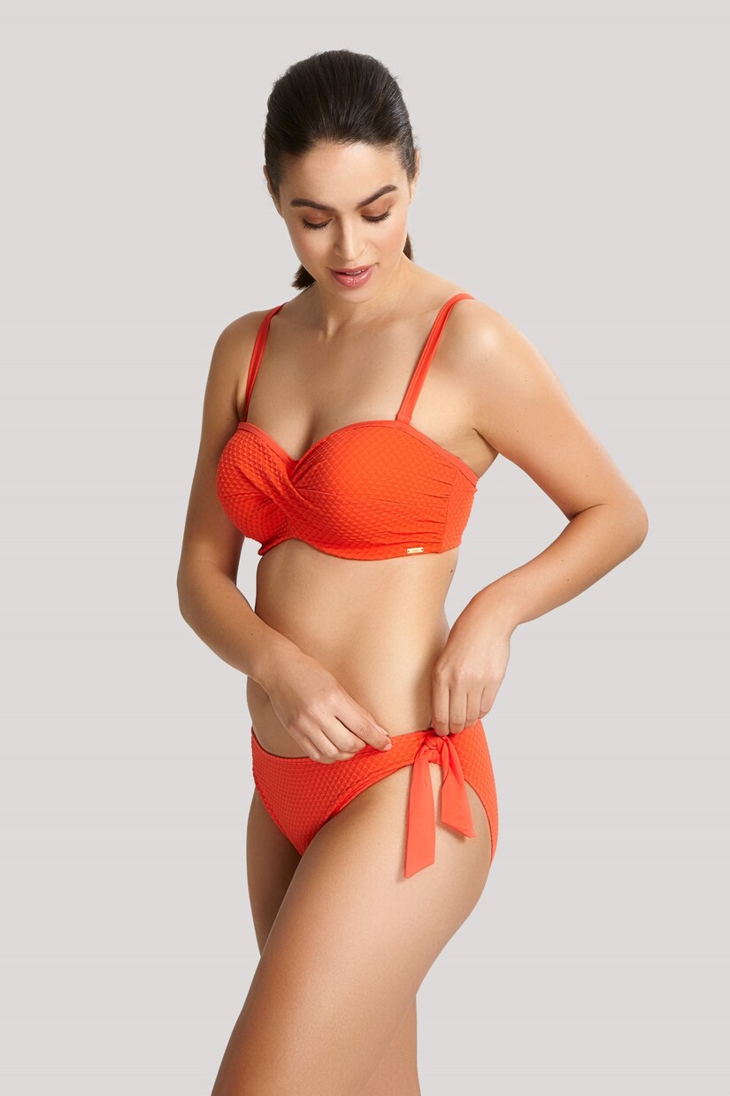 Biquíni Cai-cai de Copa Moldada Echo Orange 4
