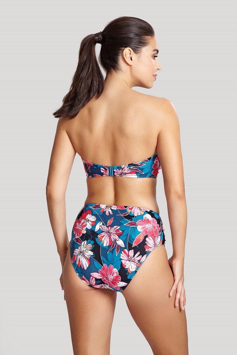 Biquíni Cai-cai de Copa Moldada Anya Riva Blue/Floral 5