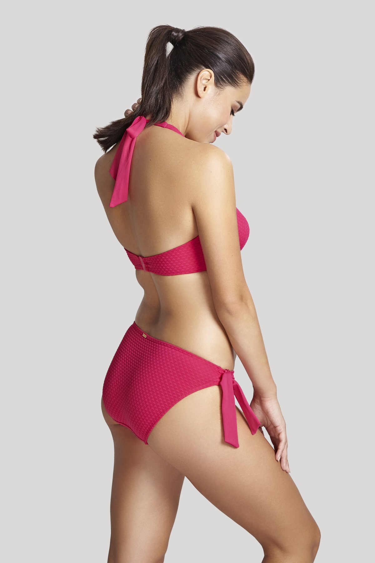 Biquíni Halterneck de Copa Mole Echo Hot Pink 3