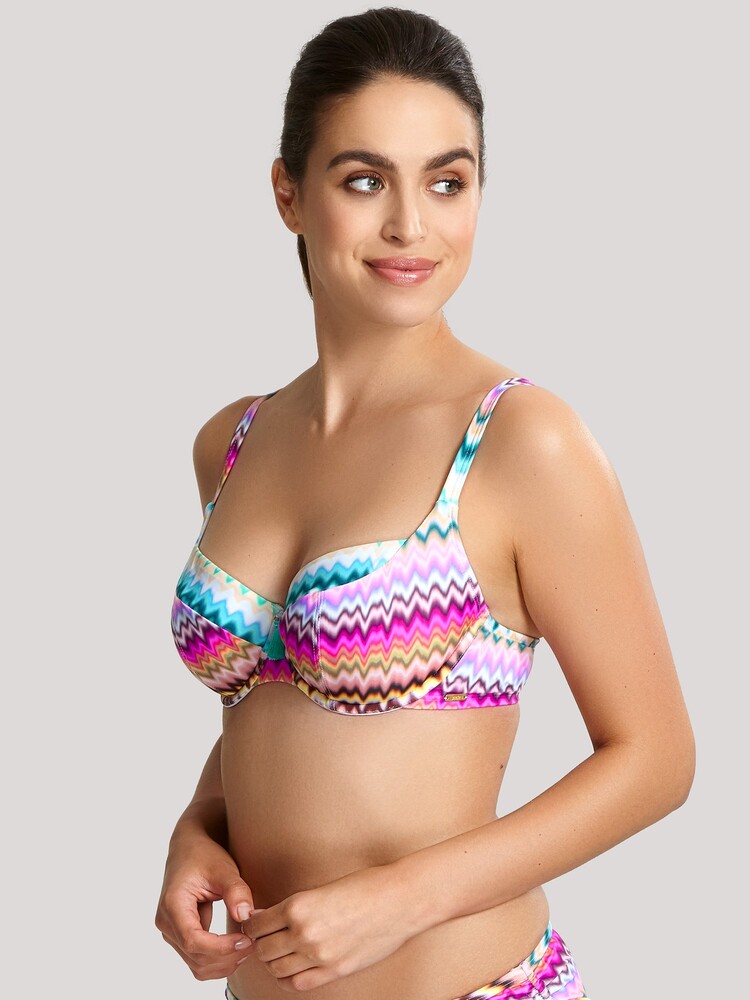 Bikini Balconnet de Copa Suave Milano Ikat Print 1