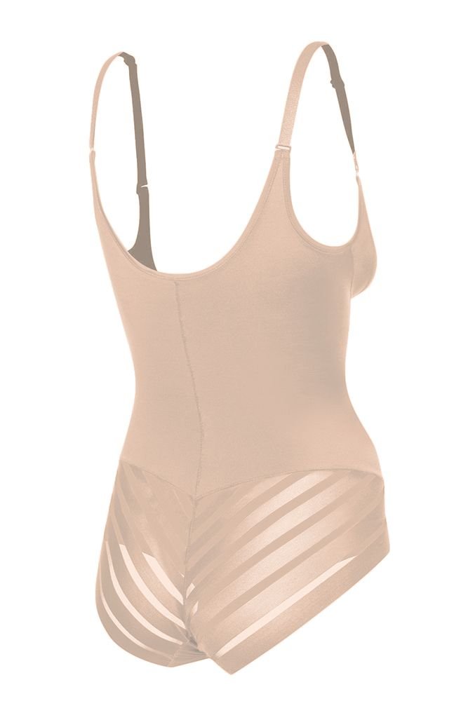 Body Moldeador Invisible Mesh Beige 2