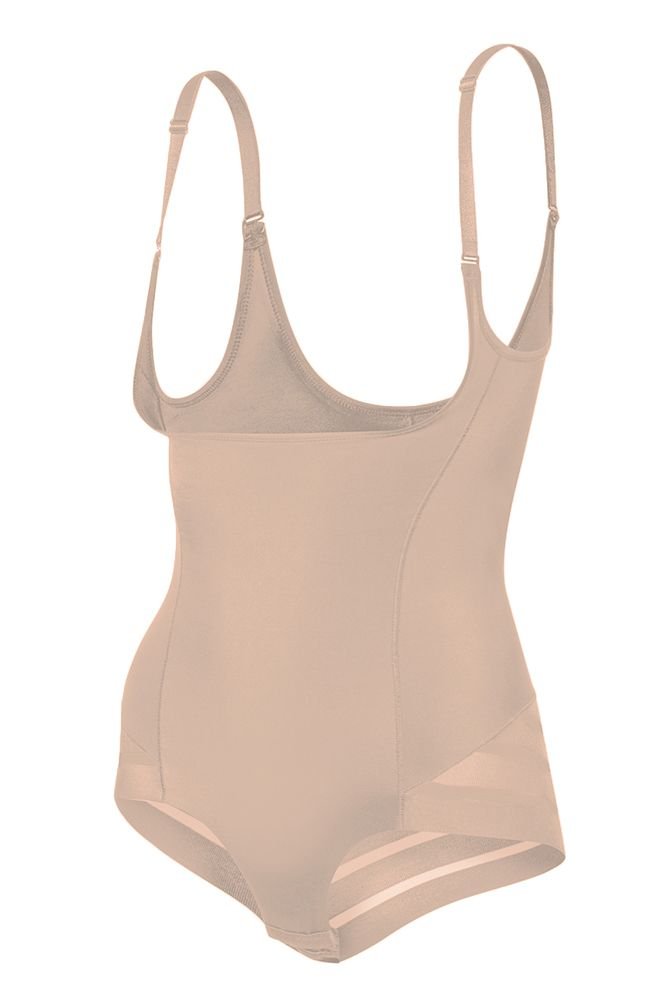 Body Moldeador Invisible Mesh Beige 1