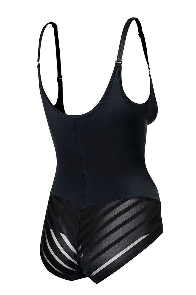 Mesh Black Invisible Shaping Body 2