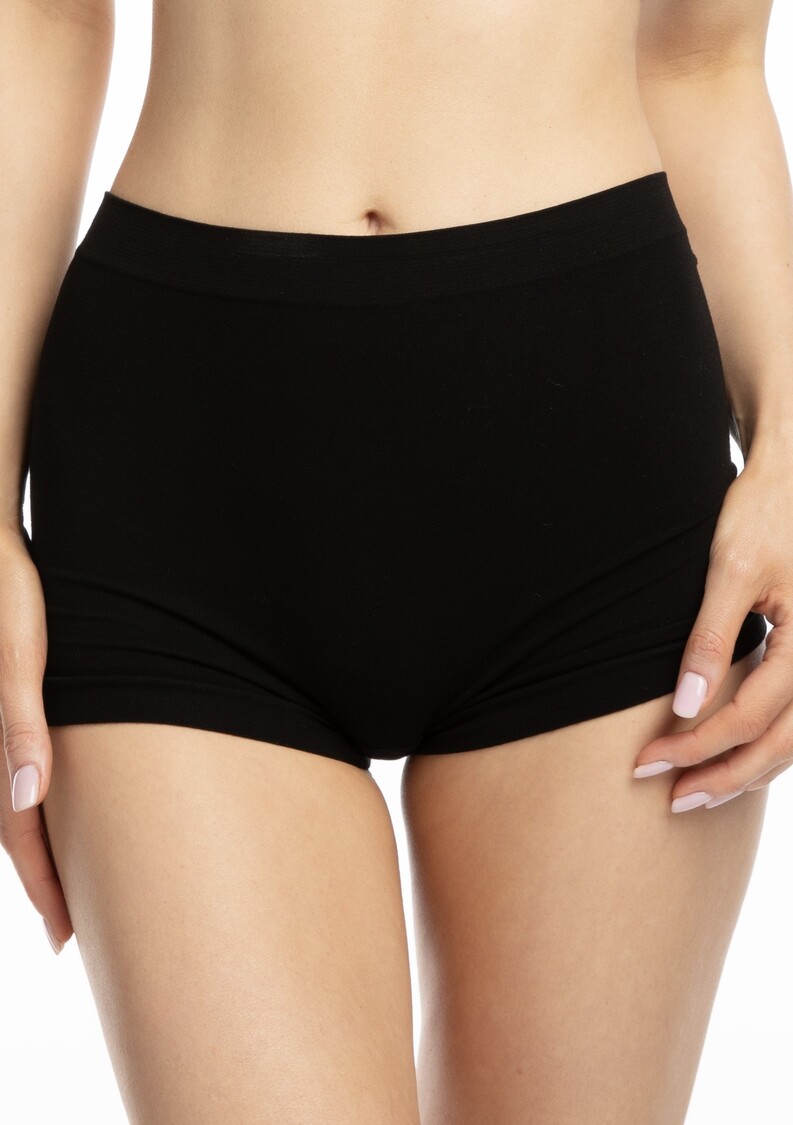 Cueca Boxer Bamboo Preta