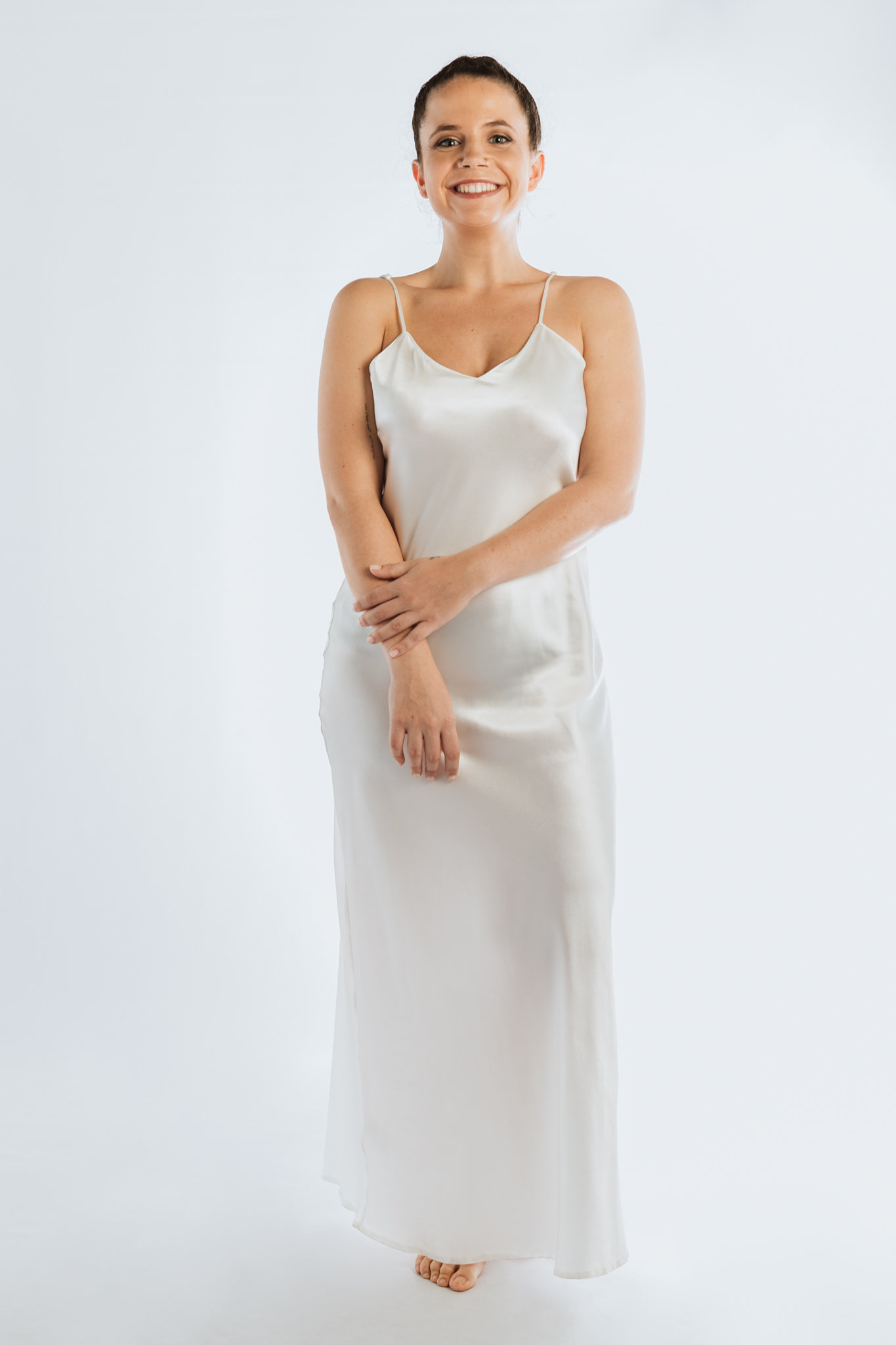 Camisón Largo Iga Blanco