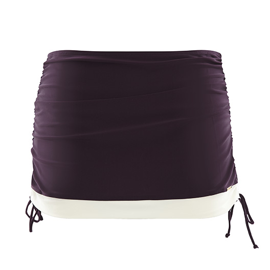 Portofino Aubergine Brief- Skirt