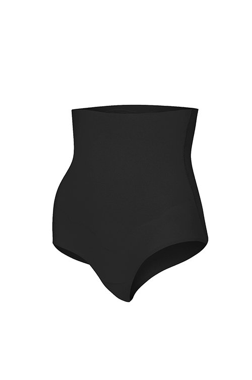 Cueca Alta Modeladora Black 1