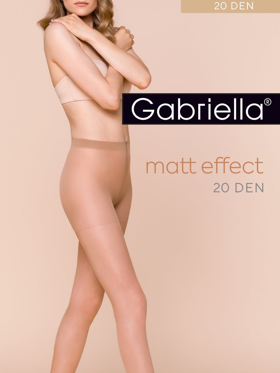 Panties Matt Effect 20 Den Beige