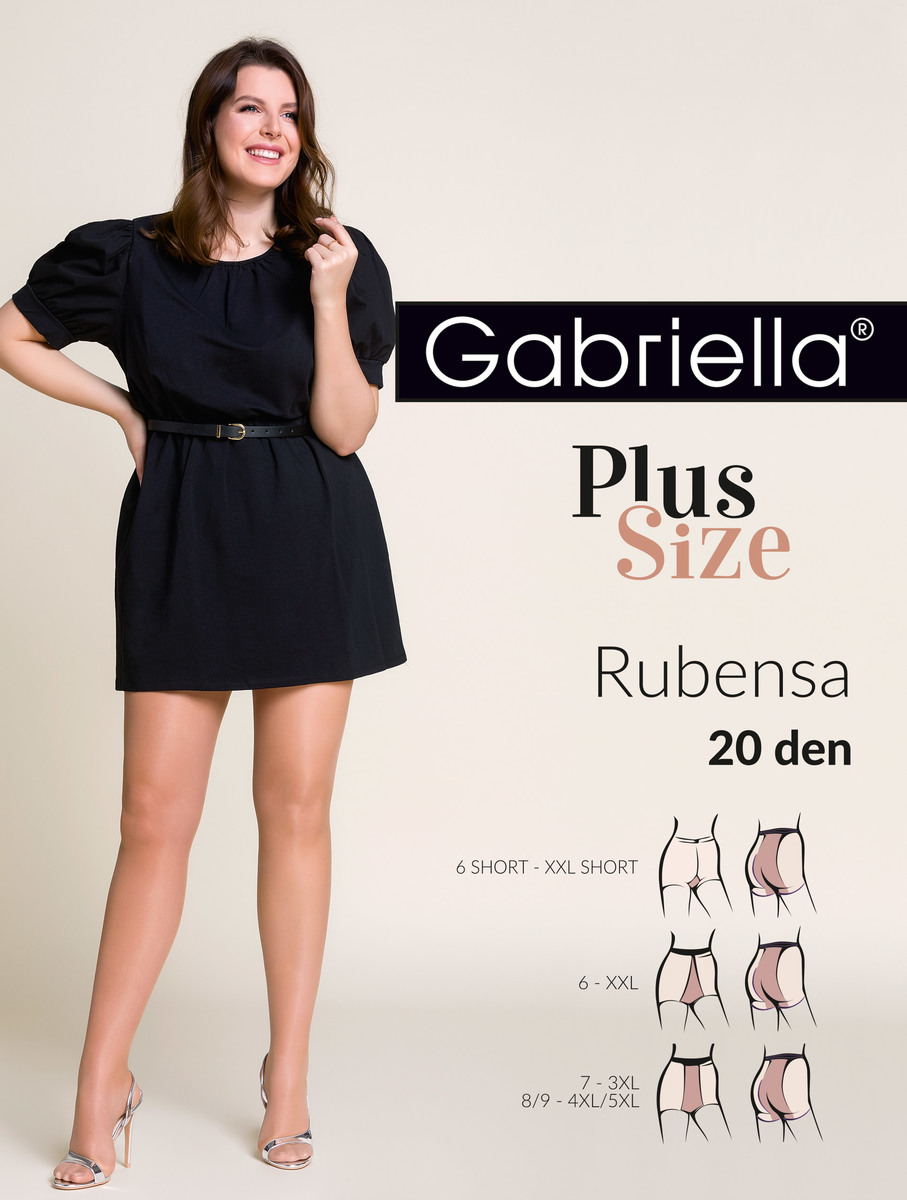 Panties Rubensa Plus Size 20 Den Beige