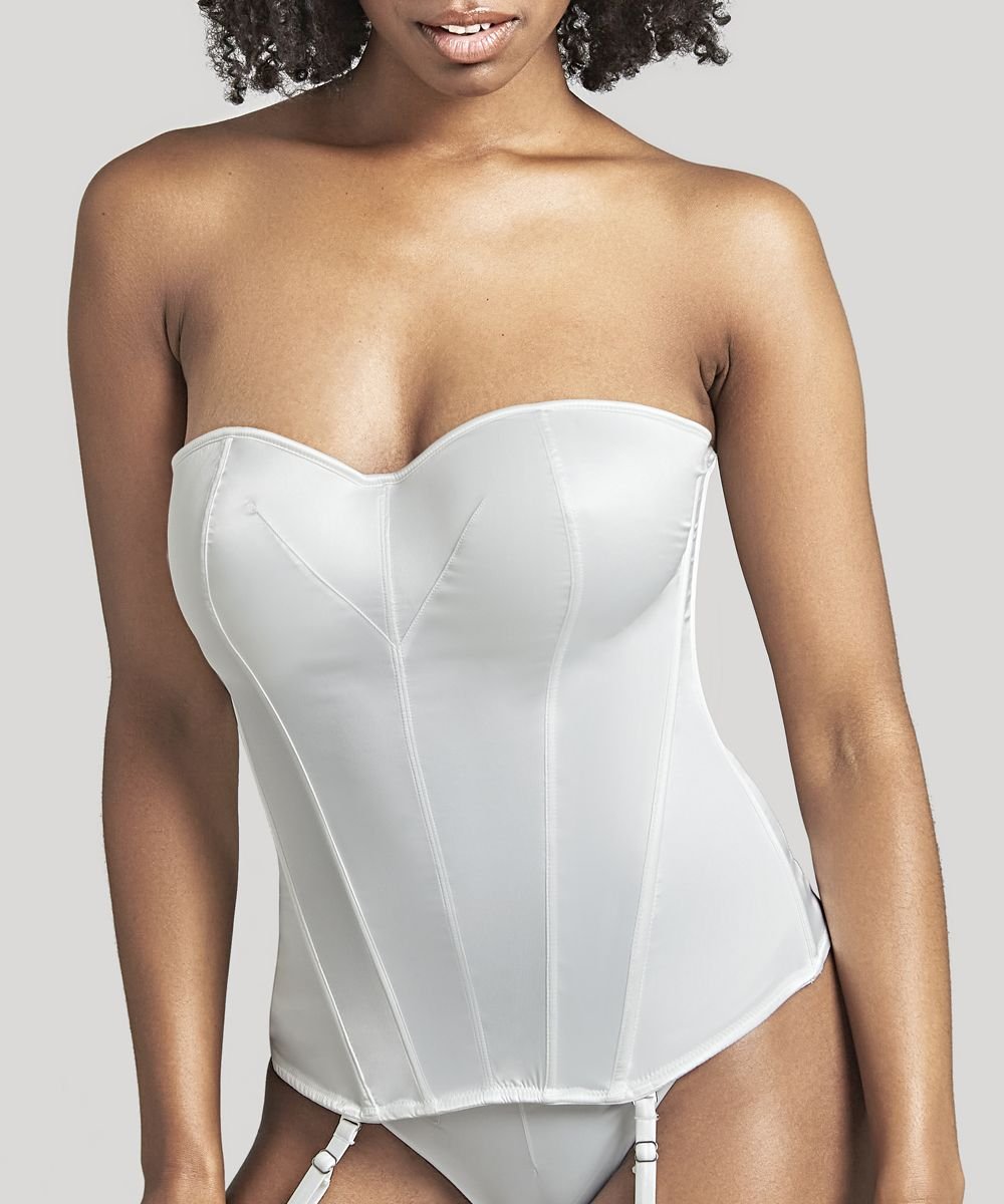 Satin Corset Tiffany Ivory 1