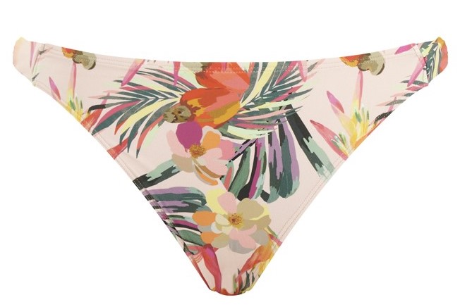Cueca de Banho Clássica Paradise Pink Tropic