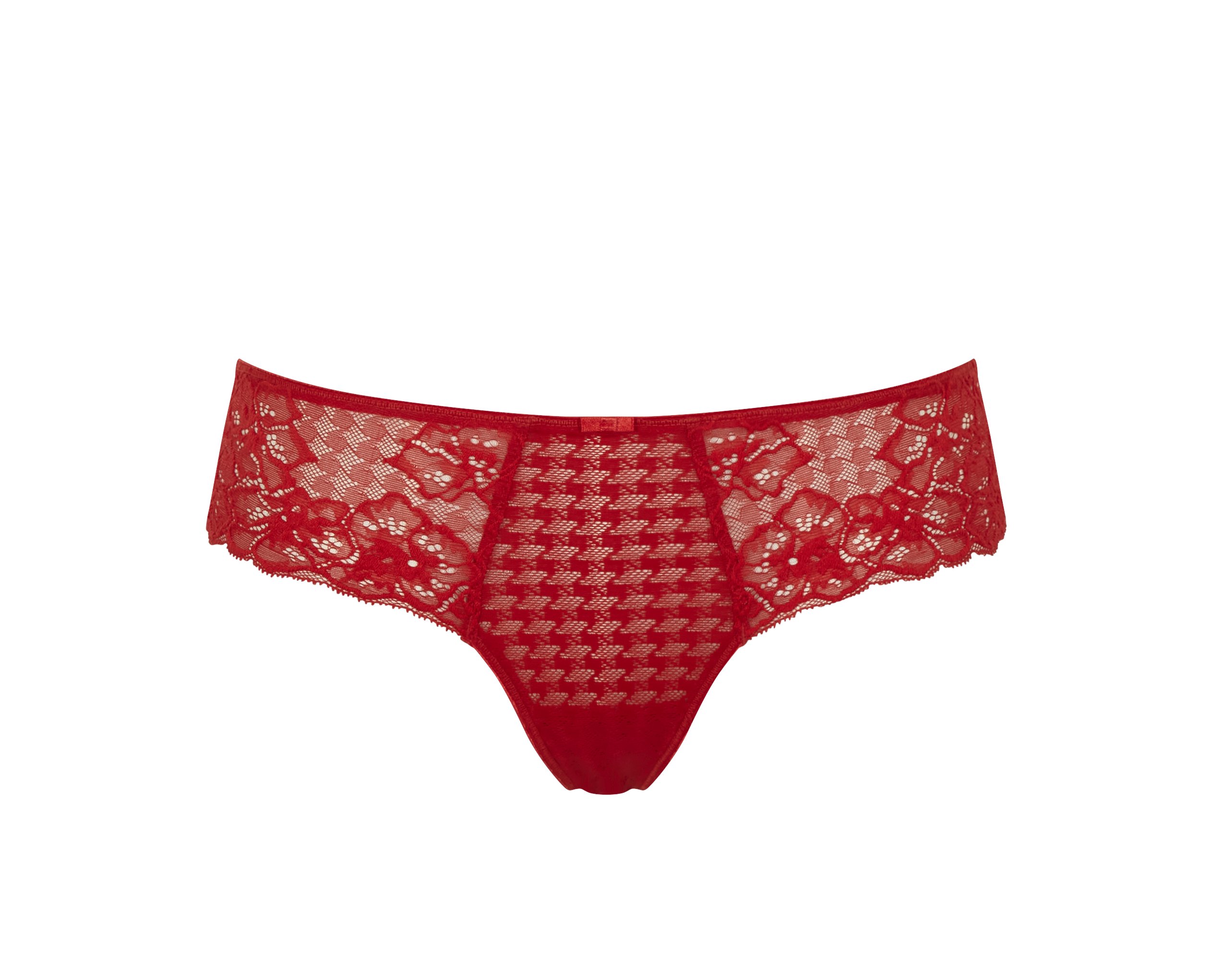 Envy Poppy Red Lace Thong Brief